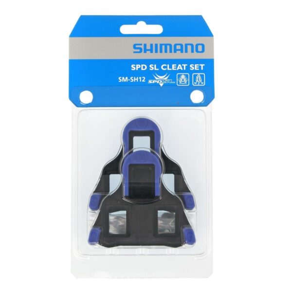 Shimano Sm-Sh12 Spd-Sl Tacchette Pedali Corsa Blu 2°