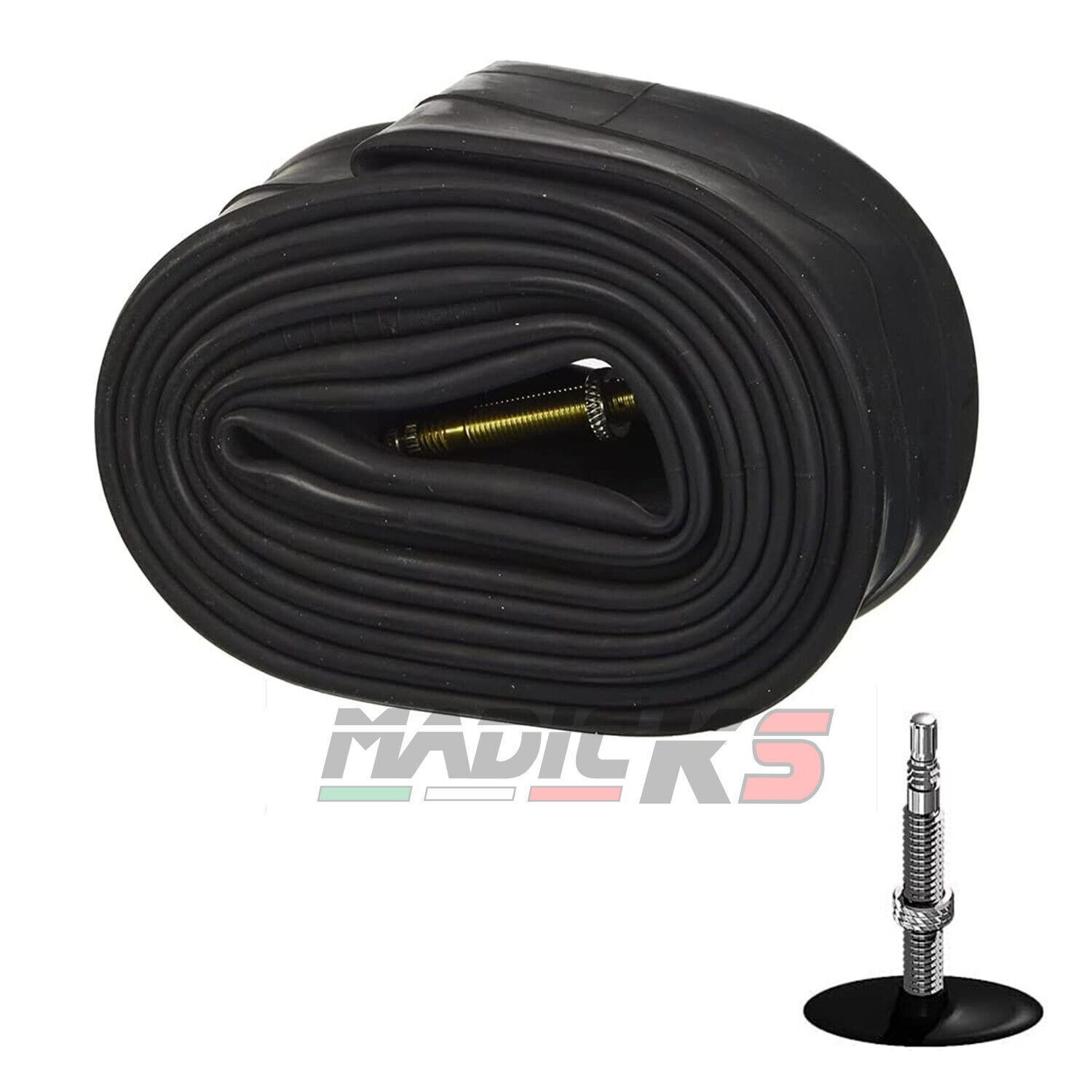Copertone 26 X 1.3/8 + Camera Nero/Para Per Bici 26" Bicicletta Pneumatico Bike - immagine 2