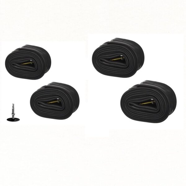 Kit 4 Camere D'Aria  Bici 26 X 1.75/1.90/2.125 Valvola Italia City Bike