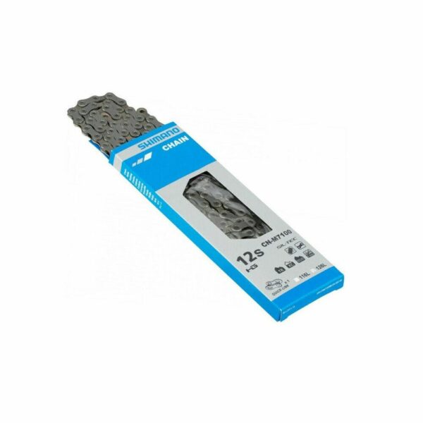 Catena Shimano Slx Cn-M7100 12 Velocità Con Quick-Link 126 Maglie Falsamaglia