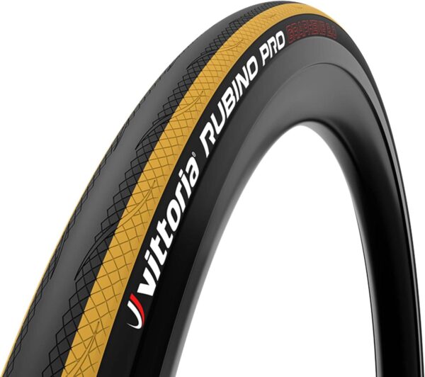 Copertone Vittoria Rubino Pro 700x25 Giallo Bici Graphene 2.0 Pneumatico Corsa