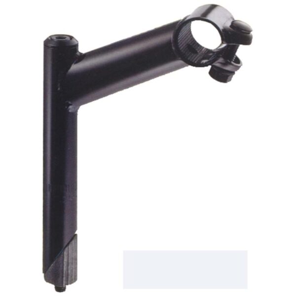 Attacco Manubrio Per Bici Acciao Nero City Bike - Resistente Antiruggine 22.2 Mm