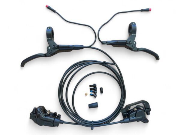 Set Freni A Disco Idraulici Per Ebike Fat Bike Anteriore E Posteriore A 2 Pin